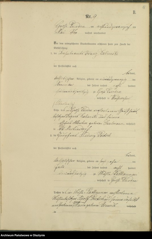 image.from.unit.number "Heiraths-Haupt-Register nr 1 - 16"