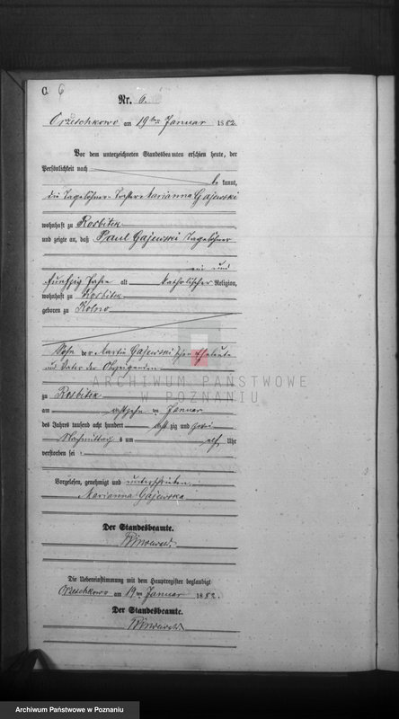 Obraz 8 z jednostki "Księga zgonów"