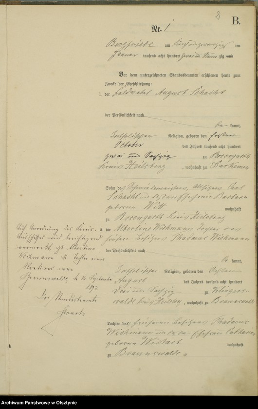 image.from.unit.number "Heiraths-Haupt-Register Nr 1 - 11"