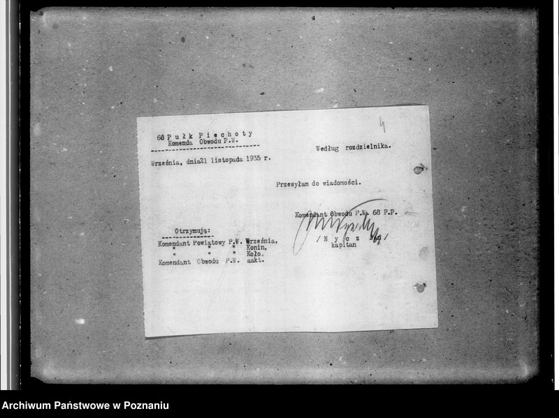 Obraz 8 z jednostki "Korespondencja w sprawach organizacyjno-personalnych"