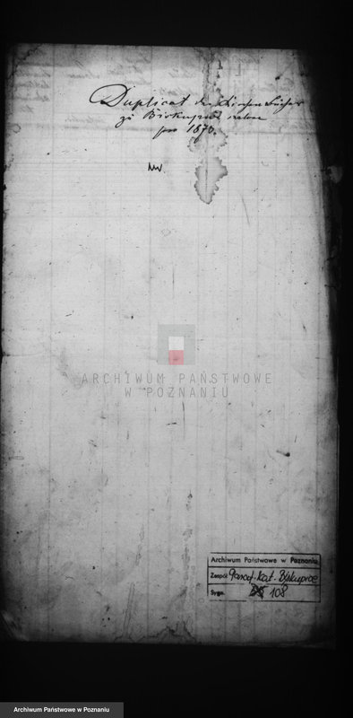 Obraz 2 z jednostki "Liber duplicatus baptisatorum"