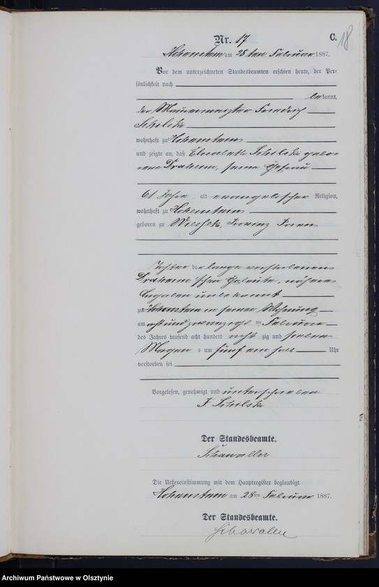 image.from.unit.number "Sterbe-Neben-Register Nr 1 - 76"