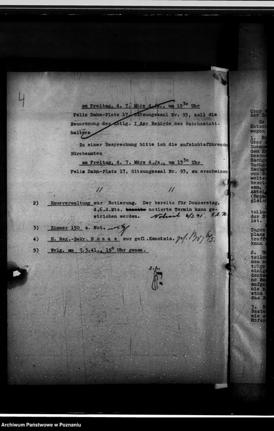 Obraz 8 z jednostki "Besprechungen mit den aufsichtsführenden Bürobeamten"