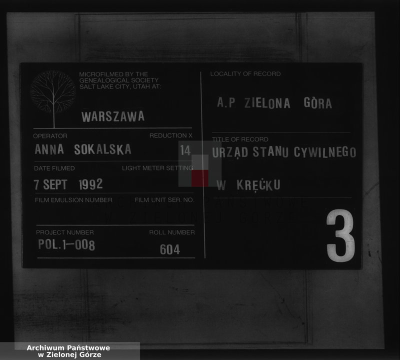 Obraz 1 z jednostki "Geburts-Haupt-Register"