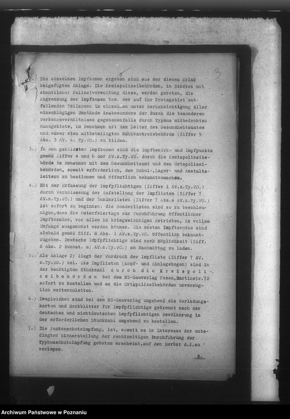 Obraz 7 z jednostki "Typhus - Impfberichte"