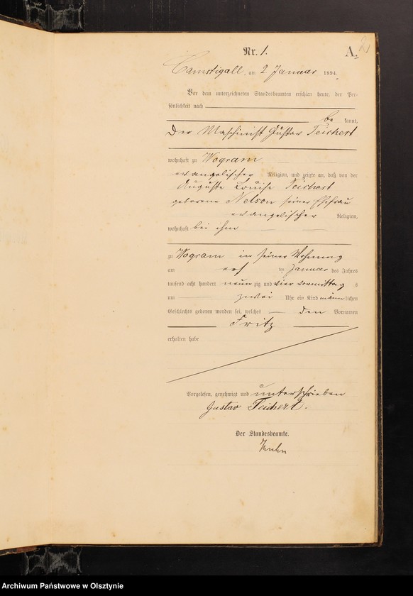 image.from.unit.number "Geburts-Haupt-Register Nr 1 - 168"