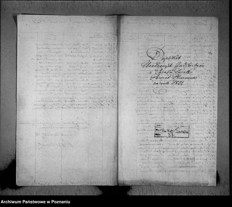 image.from.team "Akta stanu cywilnego Parafii Rzymskokatolickiej Tursko (pow. pleszewski)"