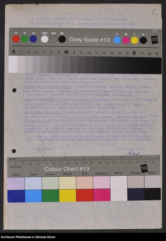 image.from.unit.number "Oddział Powiatowy ZBoWiD w Żaganiu. - Walny Zjazd Powiatowy z 16 czerwca 1961 r."