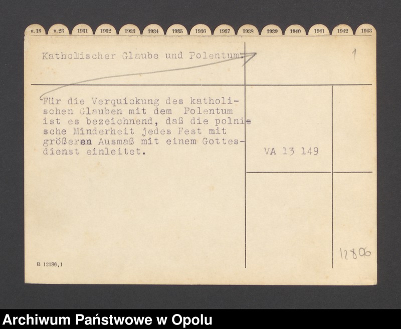 Obraz 3 z jednostki "Katolischer Glaube un Polentum"