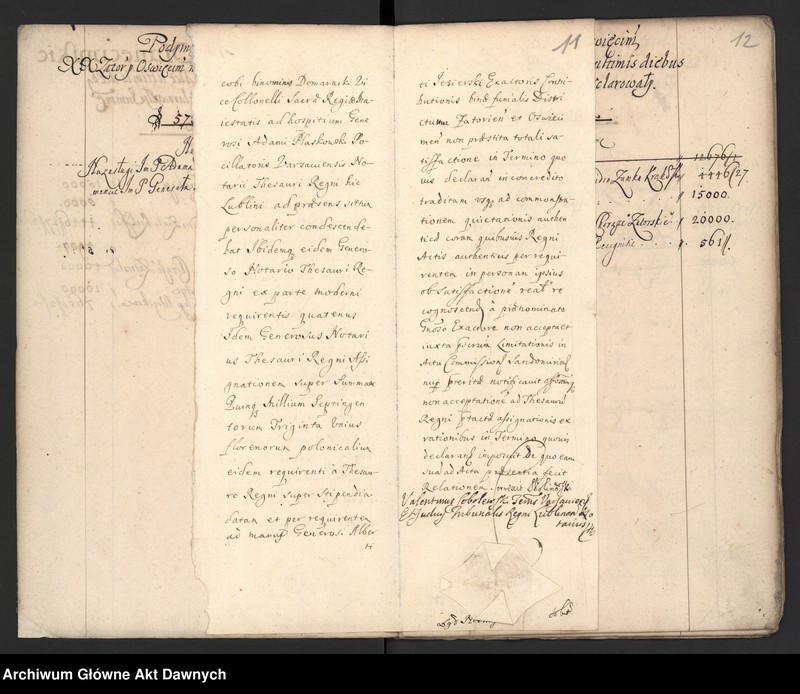 image.from.unit.number "Raptularz podatków anni 1677."