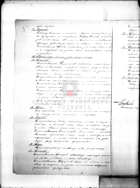 Obraz 13 z jednostki "Sprawy budowlane majątku Chocicza Mała"