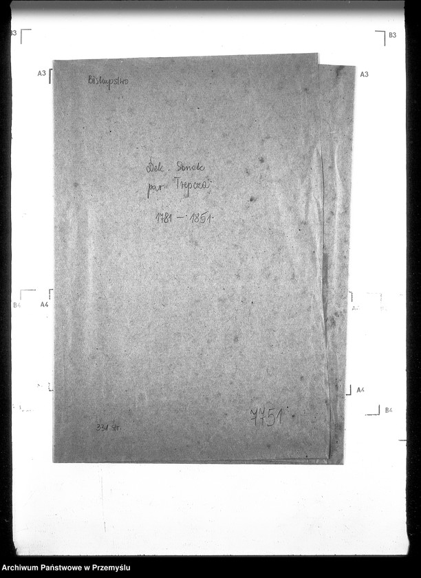 Obraz 4 z jednostki "[Kopie ksiąg metrykalnych parafii Trepcza (dekanat Sanok)]"