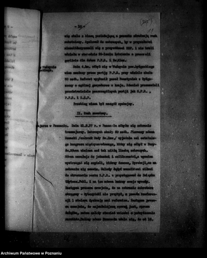 Obraz 15 z jednostki "Sprawozdania sytuacyjne tygodniowe za czas od 2 września do 27 października 1927 r."