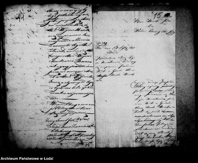 Obraz 15 z jednostki "Akta różnych denuncjacji"