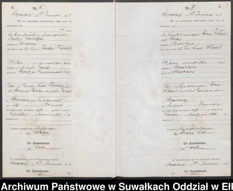 image.from.unit.number "Sterbe-Neben-Register des Preussischen Standes-Amtes Angerburg Kreis Angerburg"
