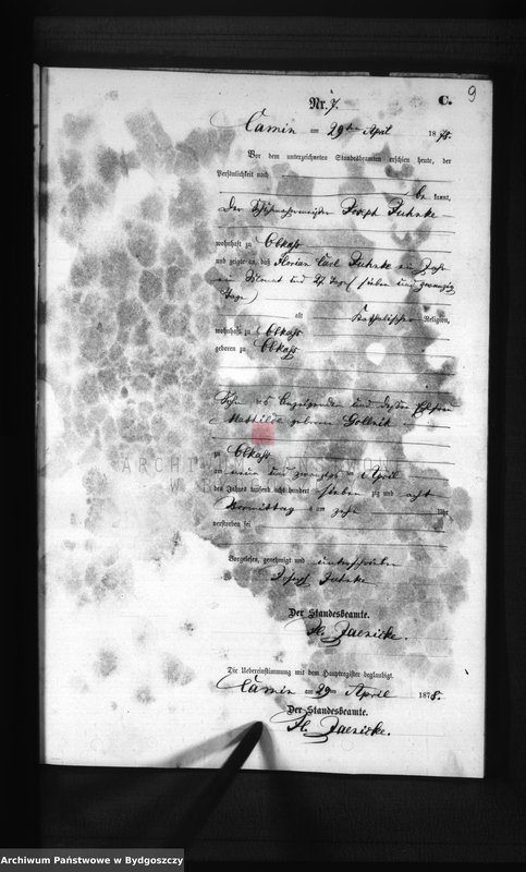 image.from.unit.number "Akta zgonów - pierwopis 1-27"