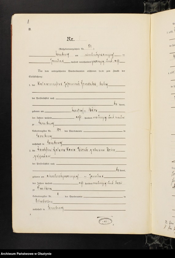 image.from.unit.number "Heirats-Haupt-Register Nr 1-94"