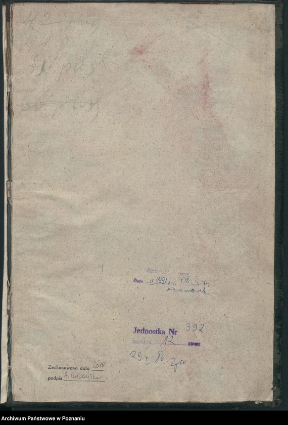image.from.unit.number "August II (Saski), król polski … potwierdza cechowi stolarzy, tokarzy, szyfterów, organmistrzów i szklarzy w Poznaniu artykuły statutowe transumując treść"