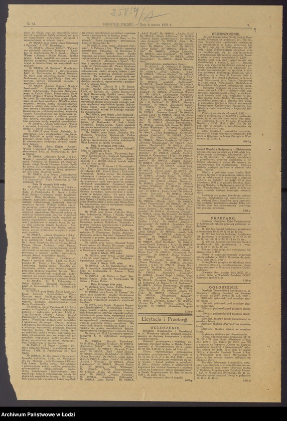 Obraz 11 z jednostki "„Sukno Bielski” Szloma Ber Rabinowicz – sprzedaż manufaktury"