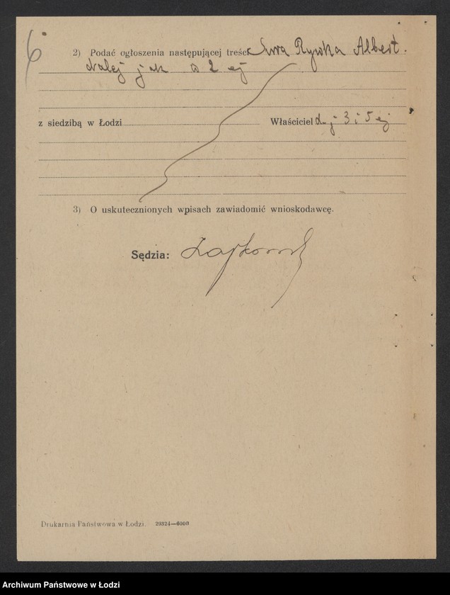 Obraz 8 z jednostki "Sura Rywka Albert – sprzedaż galanterii na rynkach"