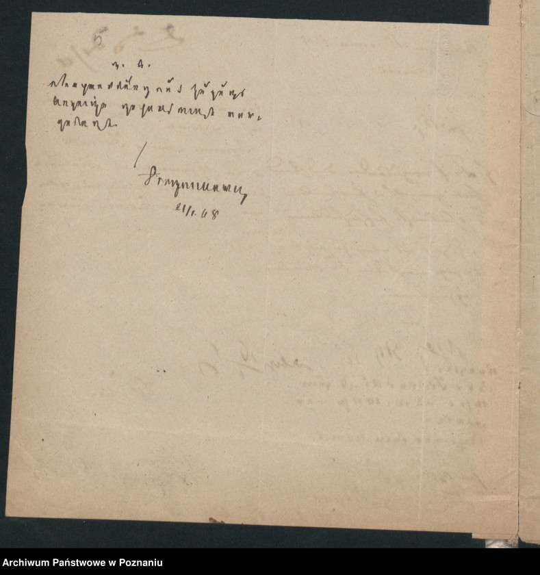 Obraz 9 z jednostki "A. betr. den polnischen Flüchtling Timotheus Zieliński"