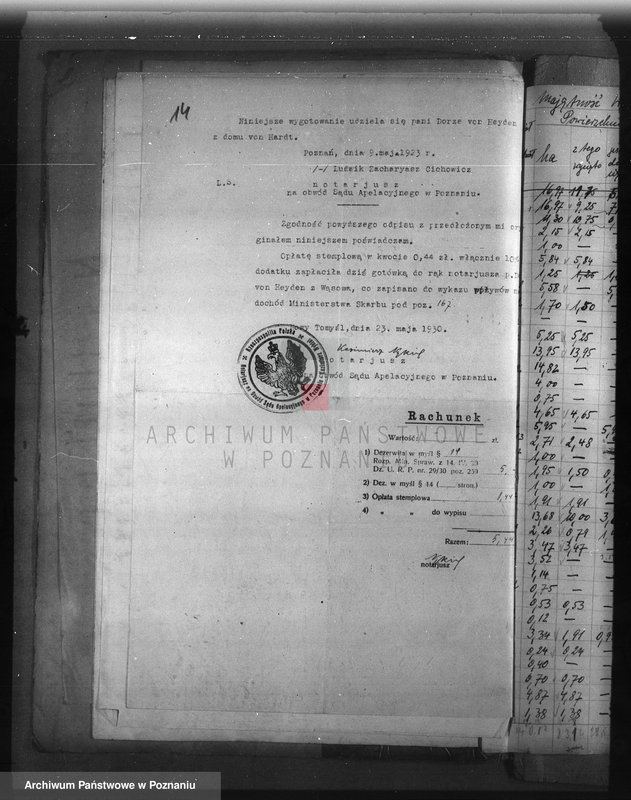 Obraz 19 z jednostki "Majętność leśna Wąsowo w powiecie nowotomyskim"