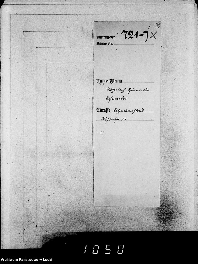 Obraz 5 z jednostki "J.721-740 [Wnioski Żydów z Getta o zwrot należności za dostarczony towar]"