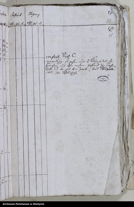 image.from.unit.number "Jahr Kirchen Rechnung der Herzogswaldschen Kirchen aller Einnahme und Ausgabe wie auch Bau-Rechnung"