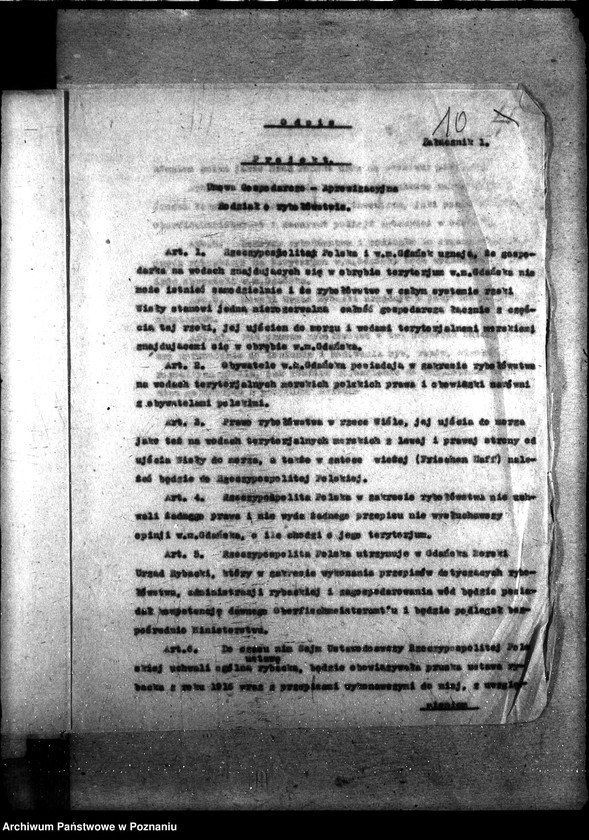 Obraz 14 z jednostki "Sprawy szczegółowo-administracyjne Pertraktacje z Niemcami w sprawie rybołówstwa morskiego"