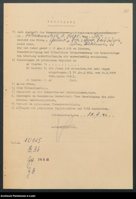 Obraz 12 z jednostki "Gollux – Mania Reibenbach – drobna sprzedaż galanterii i haftów"