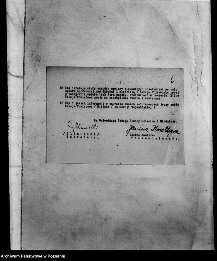 Obraz 9 z jednostki "/Sprawy Wojewódzkiego Komitetu Obywatelskiego do walki z bezrobociem/"