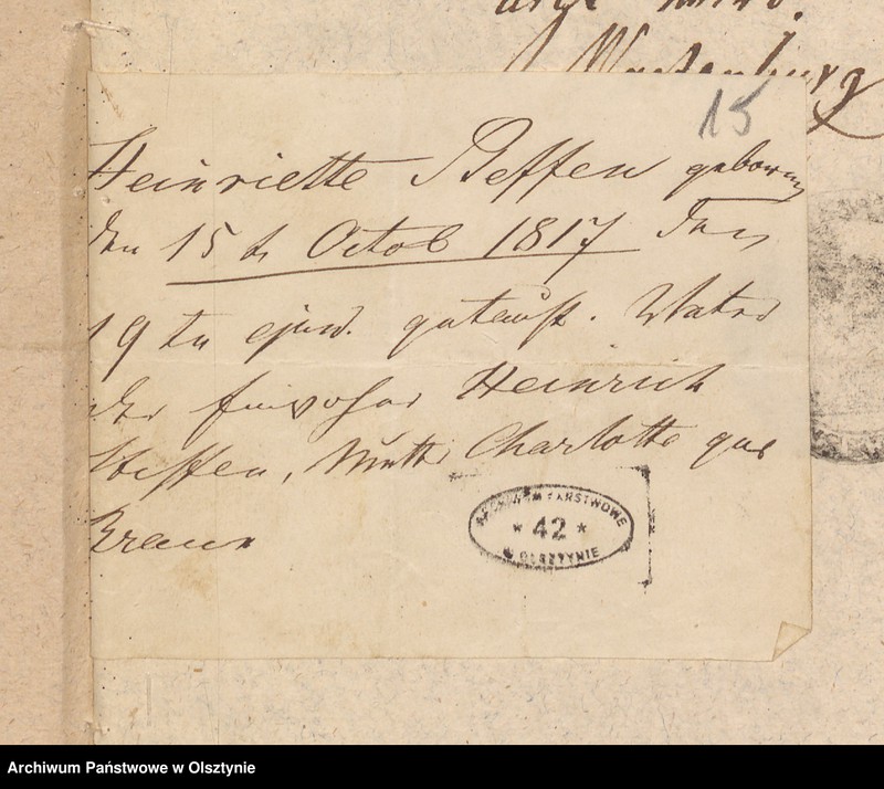image.from.unit.number "Heiratskonsense und andere standesamtliche Angelegenheiten der evangelischen Kirche zu Wartenburg"