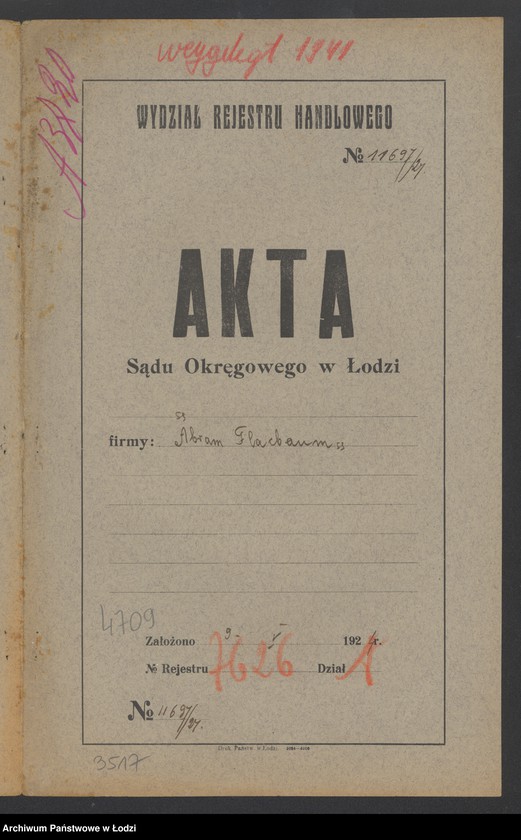 Obraz 2 z jednostki "Abram Flacbaum- sklep kolonialno-spożywczy"