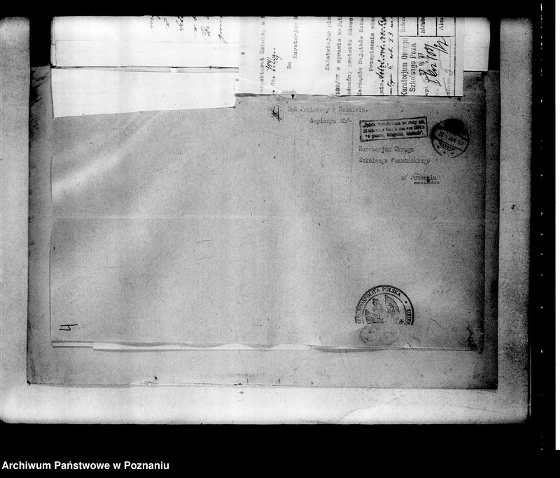 Obraz 8 z jednostki "Szkoła Powszechna- Sapieżyn, powiat Koźmin"