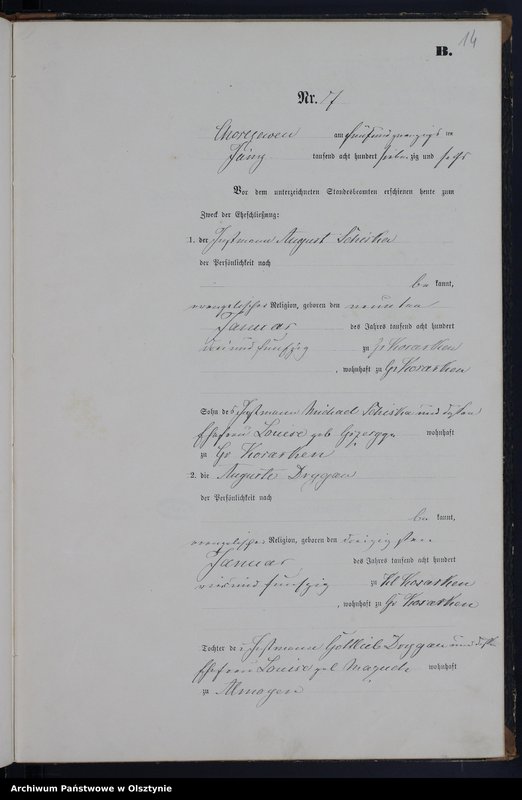 image.from.unit.number "Heiraths-Haupt-Register Nr 1 - 10"