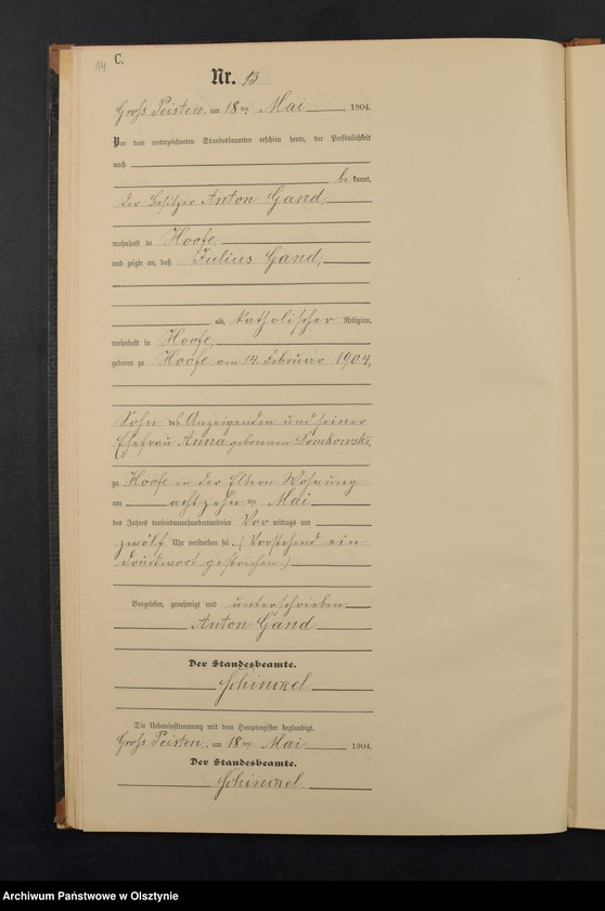 image.from.unit.number "Sterbe-Neben-Register Nr 1 - 35"