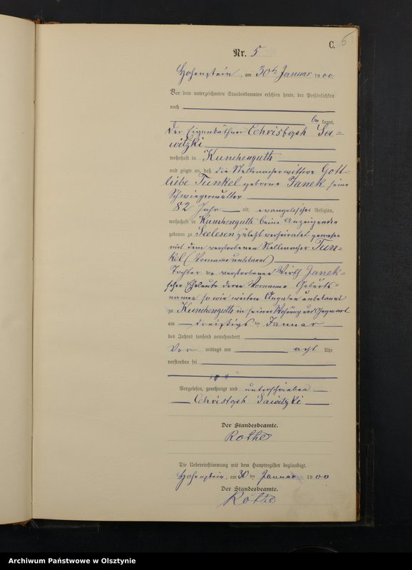 image.from.unit.number "Sterbe-Neben-Register Nr 1 - 58"