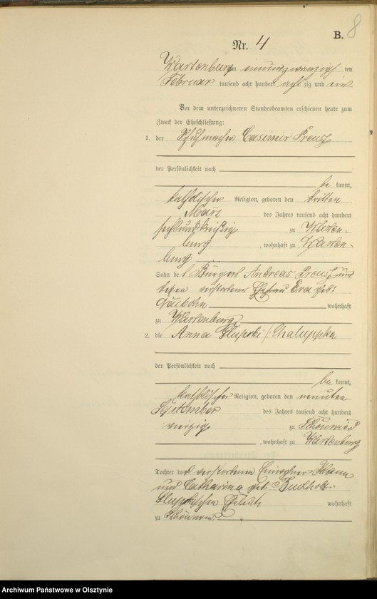 image.from.unit.number "Heiraths-Haupt-Register Nr 1 - 48"