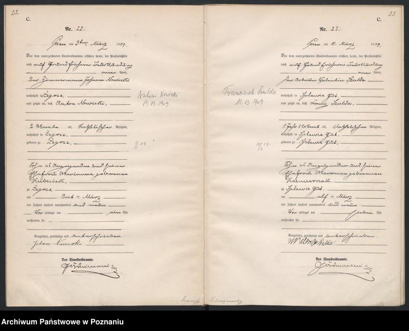 Obraz 14 z jednostki "Księga miejscowa zgonów [Rejestr główny zgonów]"