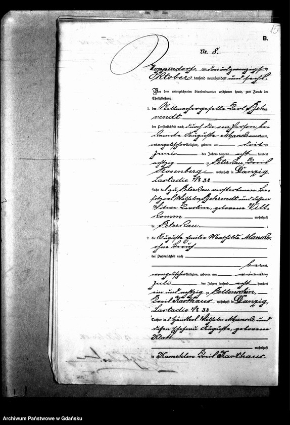 image.from.unit.number "Księga małżeństw"