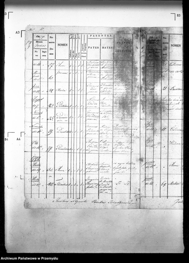 image.from.unit.number "[Kopie ksiąg metrykalnych parafii Twierdza z filiami Wojkowice, Zawadów (dekanat Sądowa Wisznia)]"