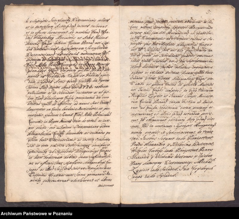 Obraz 7 z jednostki "Acta spectabilis officii consularis civitatis SR.Mtis Posnaniae ...sub notariatu Stanislai Gąsawski SR.Mtis secretari ac officii praesentis notarii"