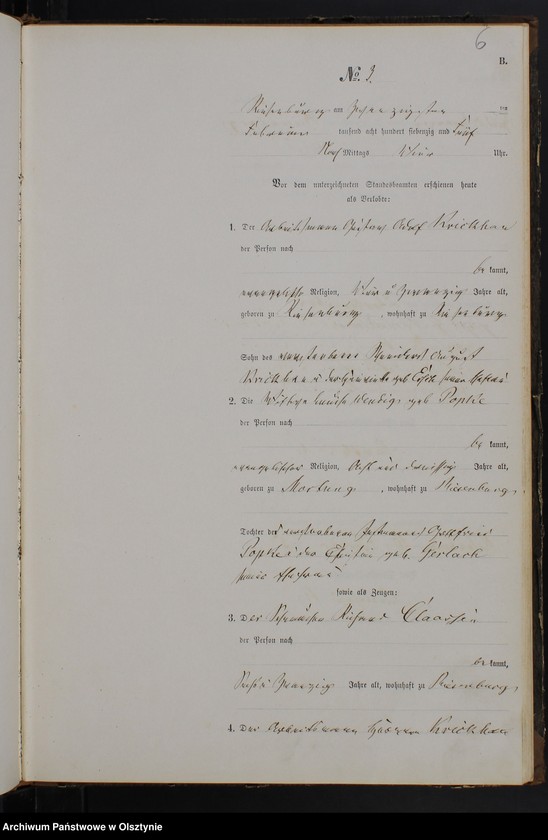 image.from.unit.number "Heiraths-Neben-Register Nr 1 - 38"