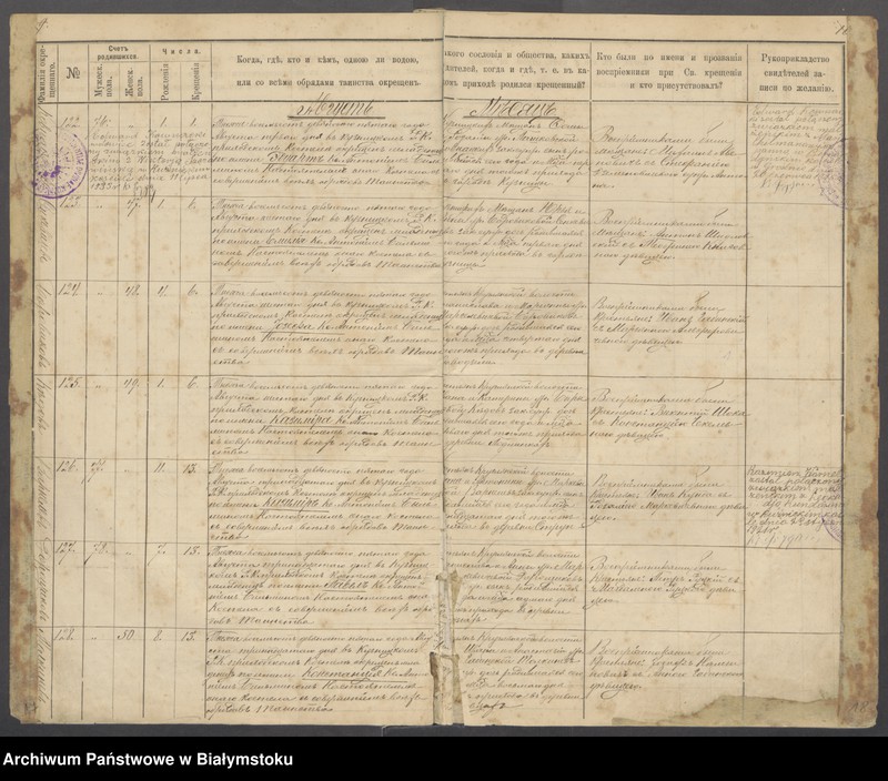 Obraz 12 z jednostki "[Akta urodzeń od nr 67/1895 do nr 114/1901]"