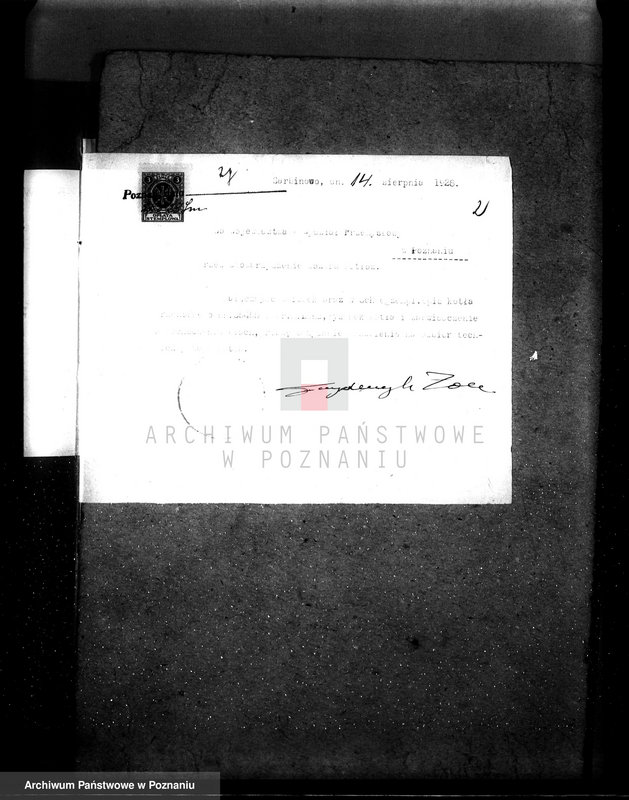 Obraz 6 z jednostki "Majętność Przyborowo pow. gostyński Zarząd Dóbr Książąt Czartoryskich nr woj. kotła 6196"