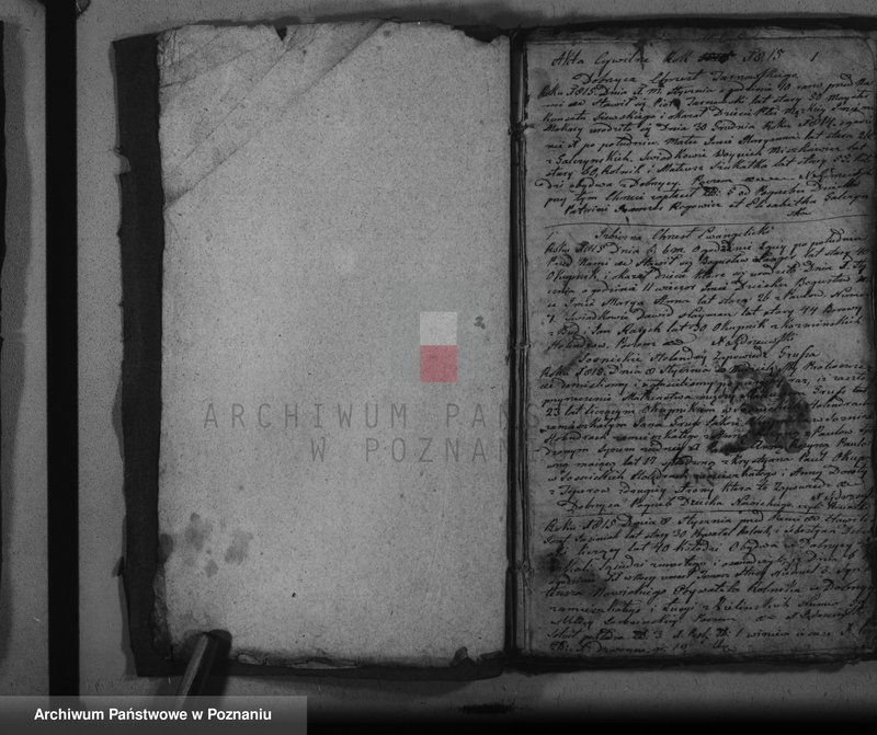 Obraz 4 z jednostki "Książka urodzeń, małżeństw i zgonów"