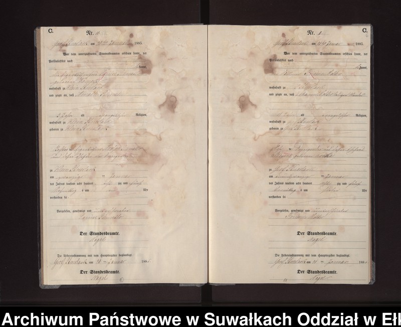 image.from.unit.number "Sterbe-Neben-Register des Preussischen Standes-Amtes Gross Stüerlack Kreis Loetzen"