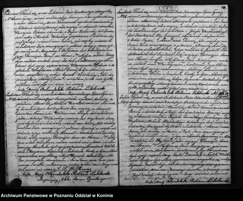 Obraz 15 z jednostki "Duplikat urodzonych, ślubów i zmarłych"