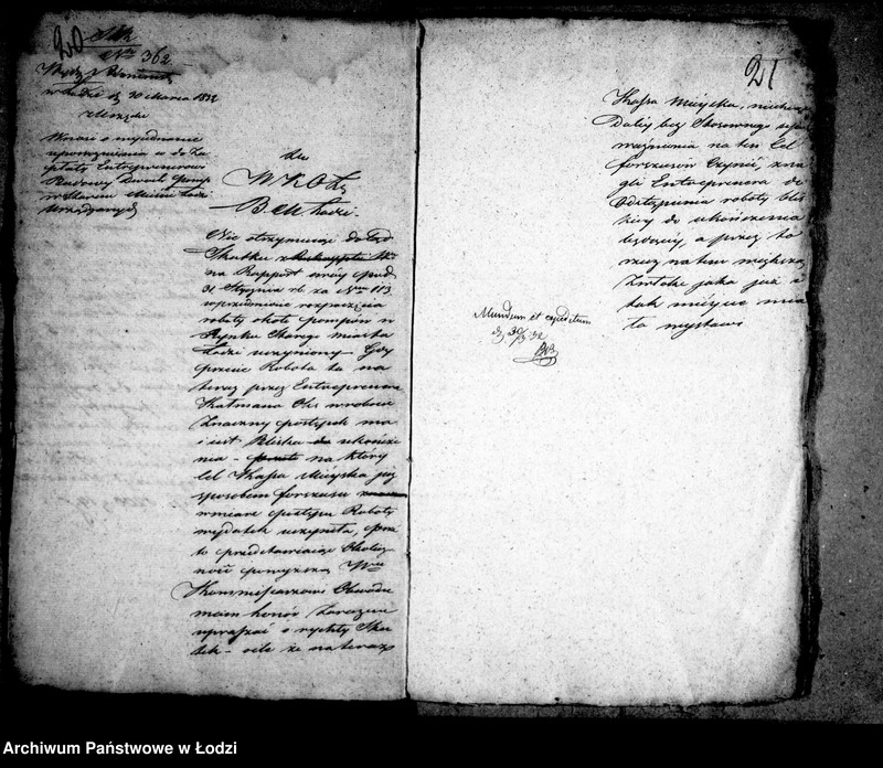 Obraz 18 z jednostki "Akta tyczące się budowy pomp"