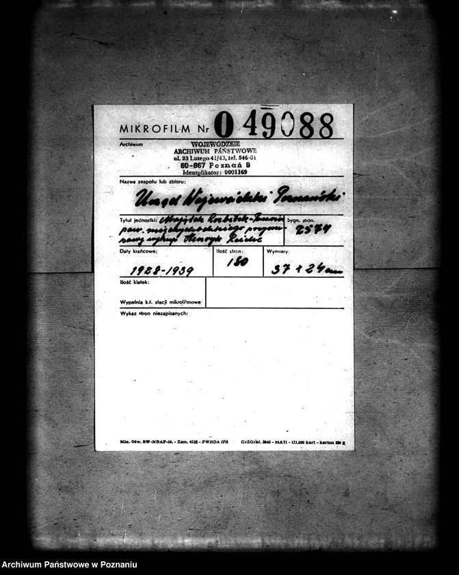 Obraz 2 z jednostki "Majątek Rozbitek-Prusim powiatu międzychodzkiego przymusowy wykup Henryk Reiche"